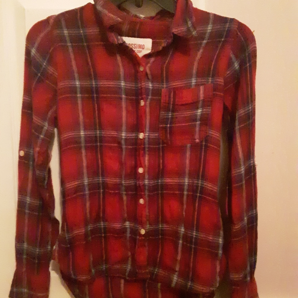 Plaid Mossimo shirt